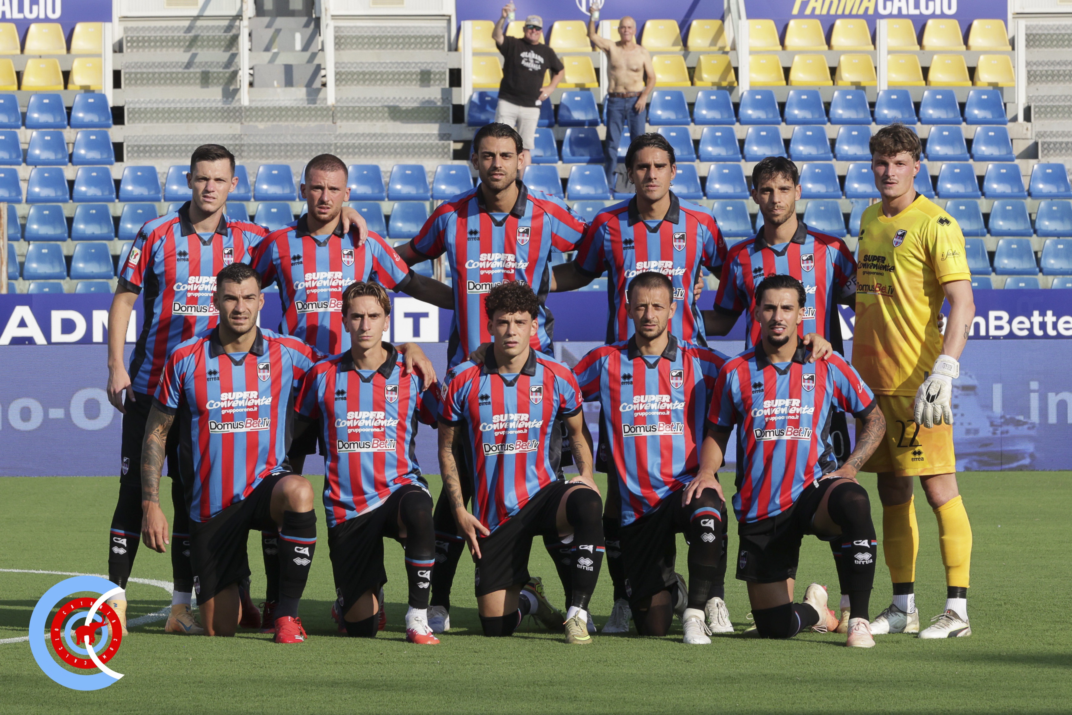 Parma-Catania 2-0 Coppa Italia frecciarossa