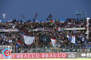 Catania-AtalantaU23 0-1 i tifosi · Catania - Atalanta U23