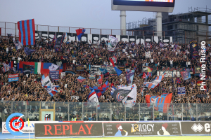 Catania-AtalantaU23 0-1 i tifosi · Catania - Atalanta U23