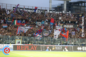 Catania-AtalantaU23 0-1 i tifosi · Catania - Atalanta U23