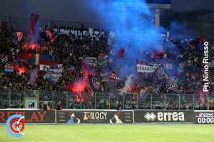 Catania-AtalantaU23 0-1 i tifosi · Catania - Atalanta U23