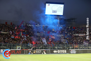 Catania-AtalantaU23 0-1 i tifosi · Catania - Atalanta U23