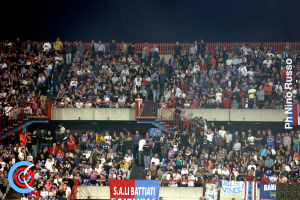 Catania-AtalantaU23 0-1 i tifosi · Catania - Atalanta U23