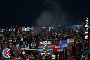 Catania-AtalantaU23 0-1 i tifosi · Catania - Atalanta U23