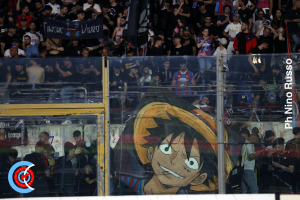 Catania-AtalantaU23 0-1 i tifosi · Catania - Atalanta U23