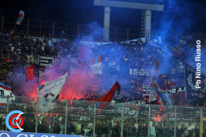Catania-AtalantaU23 0-1 i tifosi · Catania - Atalanta U23