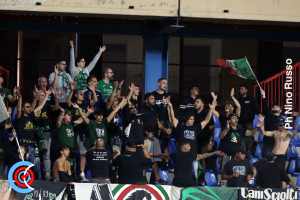 Catania-Monopoli 1-0 i tifosi · Catania - Monopoli