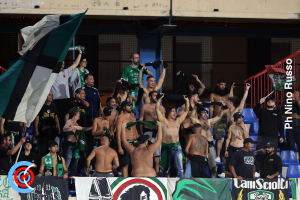 Catania-Monopoli 1-0 i tifosi · Catania - Monopoli