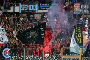 Catania-AtalantaU23 0-1 i tifosi · Catania - Atalanta U23