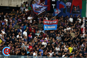 Catania-AtalantaU23 0-1 i tifosi · Catania - Atalanta U23