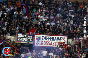 Catania-AtalantaU23 0-1 i tifosi · Catania - Atalanta U23