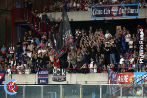 Catania-AtalantaU23 0-1 i tifosi · Catania - Atalanta U23