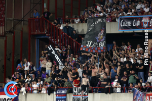 Catania-AtalantaU23 0-1 i tifosi · Catania - Atalanta U23