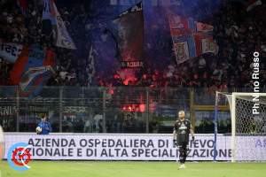 Catania-AtalantaU23 0-1 i tifosi · Catania - Atalanta U23