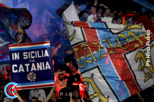 Catania-AtalantaU23 0-1 i tifosi · Catania - Atalanta U23