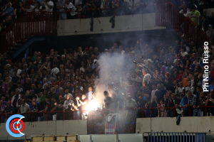 Catania-AtalantaU23 0-1 i tifosi · Catania - Atalanta U23