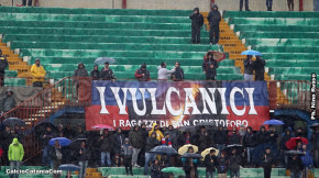 Catania-Monopoli 4-1, i tifosi · Catania - Monopoli