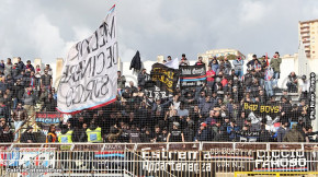 Akragas-Catania 2-1, i tifosi · Akragas - Catania