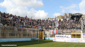Akragas-Catania 2-1, i tifosi · Akragas - Catania