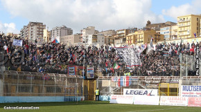 Akragas-Catania 2-1, i tifosi · Akragas - Catania