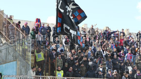 Akragas-Catania 2-1, i tifosi · Akragas - Catania