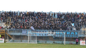 Akragas-Catania 2-1, i tifosi · Akragas - Catania