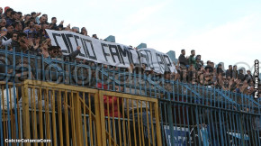 Akragas-Catania 2-1, i tifosi · Akragas - Catania