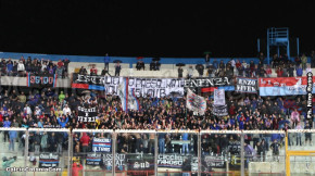 Catania-Monopoli 1-0, i tifosi · Catania - Monopoli