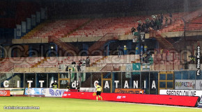 Catania-Monopoli 1-0, i tifosi · Catania - Monopoli