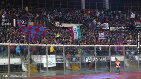 Catania-Monopoli 1-0, i tifosi · Catania - Monopoli