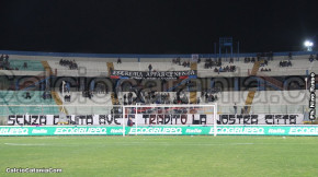 Catania-Lecce 0-0, i tifosi · Catania - Lecce
