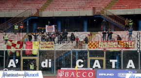 Catania-Lecce 0-0, i tifosi · Catania - Lecce