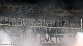 Catania-Lecce 0-0, i tifosi · Catania - Lecce