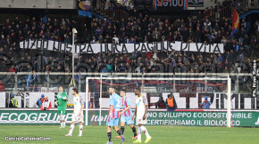 Catania-Lecce 0-0, i tifosi · Catania - Lecce