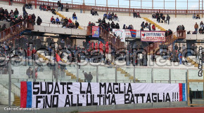 Catania-Monopoli 0-0, i tifosi · Catania - Monopoli