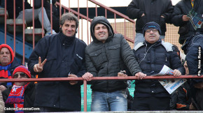 Catania-Monopoli 0-0, i tifosi · Catania - Monopoli