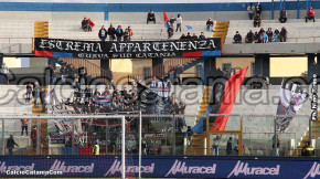 Catania-Monopoli 0-0, i tifosi · Catania - Monopoli