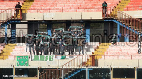 Catania-Monopoli 0-0, i tifosi · Catania - Monopoli
