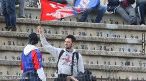 Akragas-Catania 2-1, i tifosi · Akragas - Catania