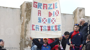 Akragas-Catania 2-1, i tifosi · Akragas - Catania