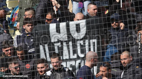 Akragas-Catania 2-1, i tifosi · Akragas - Catania