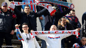 Akragas-Catania 2-1, i tifosi · Akragas - Catania