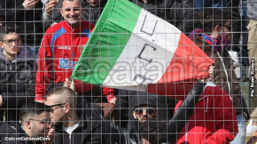 Akragas-Catania 2-1, i tifosi · Akragas - Catania