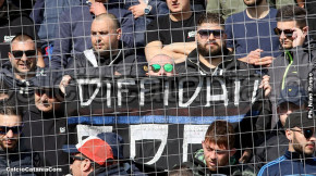 Akragas-Catania 2-1, i tifosi · Akragas - Catania
