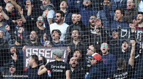 Akragas-Catania 2-1, i tifosi · Akragas - Catania