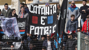Akragas-Catania 2-1, i tifosi · Akragas - Catania