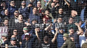 Akragas-Catania 2-1, i tifosi · Akragas - Catania