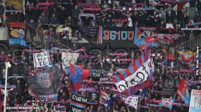 Catania-Lecce 0-0, i tifosi · Catania - Lecce