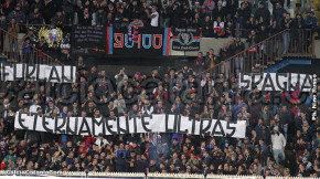 Catania-Lecce 0-0, i tifosi · Catania - Lecce