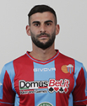 Foto di Luca Calapai, giocatore del Catania